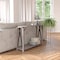 Flash Furniture 43 W, 11.5 L, 30 H, Engineered Wood, Gray Wash ZG-038-GY-GG - alternate 6